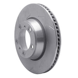 Dynamic Friction 1999-2021 Porsche 911 Rear Left Drilled Silver Brake Rotor by Dynamic Friction Company 621-02067D