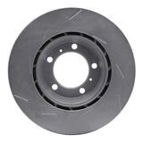 Dynamic Friction 1999-2021 Porsche 911 Rear Left Drilled Silver Brake Rotor by Dynamic Friction Company 621-02067D