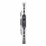 Dynamic Friction 1992-1998 Hyundai Elantra Front Left Drilled Silver Brake Rotor by Dynamic Friction Company 621-03007L