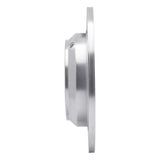 Dynamic Friction 2009-2020 Genesis G80 Rear Left Drilled Silver Brake Rotor by Dynamic Friction Company 621-03039L