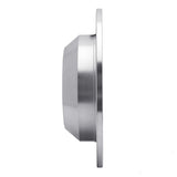 Dynamic Friction 2010-2021 Hyundai Santa Fe Rear Left Drilled Silver Brake Rotor by Dynamic Friction Company 621-03050L