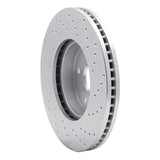 Dynamic Friction 2015-2019 Subaru Legacy Front Left Drilled Silver Brake Rotor by Dynamic Friction Company 621-13026L