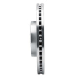 Dynamic Friction 2006-2021 Subaru B9 Tribeca Front Left Drilled Silver Brake Rotor by Dynamic Friction Company 621-13035L