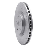 Dynamic Friction 2019-2021 Subaru Ascent Front Right Drilled Silver Brake Rotor by Dynamic Friction Company 621-13043R