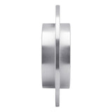 Dynamic Friction 1995-1997 Volvo 940/960 Rear Left Drilled Silver Brake Rotor by Dynamic Friction Company 621-27020L