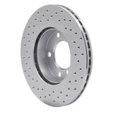 Dynamic Friction 1991-2006 BMW 318i Front Right Drilled Silver Brake Rotor by Dynamic Friction Company 621-31027R
