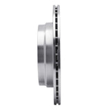 Dynamic Friction 2006-2015 BMW 325ix Rear Left Drilled Silver Brake Rotor by Dynamic Friction Company 621-31081L