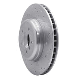 Dynamic Friction 2011-2016 BMW Z4 Front Right Drilled Silver Brake Rotor by Dynamic Friction Company 621-31105R