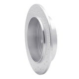 Dynamic Friction 1995-2007 Plymouth Breeze Rear Left Drilled Silver Brake Rotor by Dynamic Friction Company 621-39011L