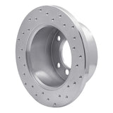 Dynamic Friction 2002-2018 Mercedes-Benz G500 Rear Left Drilled Silver Brake Rotor by Dynamic Friction Company 621-40038L