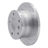 Dynamic Friction 2002-2018 Mercedes-Benz G500 Rear Right Drilled Silver Brake Rotor by Dynamic Friction Company 621-40038R