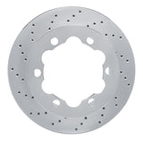 Dynamic Friction 2002-2006 Dodge Sprinter 3500 Rear Left Drilled Silver Brake Rotor by Dynamic Friction Company 621-40039L