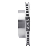Dynamic Friction 1980-1993 Dodge RD200 Front Right Drilled Silver Brake Rotor by Dynamic Friction Company 621-40047R