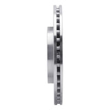 Dynamic Friction 1986-1990 Plymouth Acclaim Front Right Drilled Silver Brake Rotor by Dynamic Friction Company 621-40060R