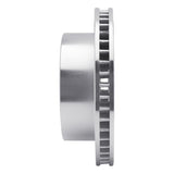 Dynamic Friction 2000-2002 Dodge Ram 2500 Front Right Drilled Silver Brake Rotor by Dynamic Friction Company 621-40088R