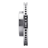 Dynamic Friction 2003-2003 Dodge Durango Front Left Drilled Silver Brake Rotor by Dynamic Friction Company 621-40100L