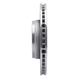 Dynamic Friction 2011-2012 Jeep Liberty Front Right Drilled Silver Brake Rotor by Dynamic Friction Company 621-42021R