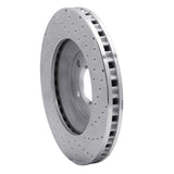 Dynamic Friction 2004-2008 Pontiac Bonneville Front Right Drilled Silver Brake Rotor by Dynamic Friction Company 621-46017R