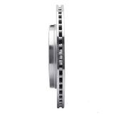 Dynamic Friction 2008-2014 Cadillac CTS Rear Left Drilled Silver Brake Rotor by Dynamic Friction Company 621-46026L