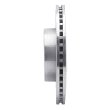 Dynamic Friction 2013-2022 Cadillac ATS Front Left Drilled Silver Brake Rotor by Dynamic Friction Company 621-46033L