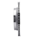 Dynamic Friction 2013-2019 Cadillac XTS Rear Left Drilled Silver Brake Rotor by Dynamic Friction Company 621-46034L