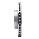 Dynamic Friction 2014-2020 Cadillac ATS Front Right Drilled Silver Brake Rotor by Dynamic Friction Company 621-46038R