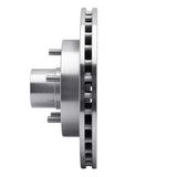 Dynamic Friction 1979-1981 Buick CABALLERO Front Left Drilled Silver Brake Rotor by Dynamic Friction Company 621-47013L