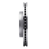 Dynamic Friction 2003-2010 Chevrolet Cobalt Front Right Drilled Silver Brake Rotor by Dynamic Friction Company 621-53002R