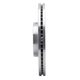 Dynamic Friction 2013-2020 Ford Fusion Front Left Drilled Silver Brake Rotor by Dynamic Friction Company 621-54073L