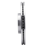 Dynamic Friction 2013-2020 Ford Fusion Front Right Drilled Silver Brake Rotor by Dynamic Friction Company 621-54073R