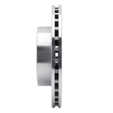 Dynamic Friction 1995-2002 Mazda B2300 Front Left Drilled Silver Brake Rotor by Dynamic Friction Company 621-54144L