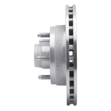 Dynamic Friction 1998-2002 Mazda B2500 Front Right Drilled Silver Brake Rotor by Dynamic Friction Company 621-54165R