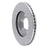 Dynamic Friction 2002-2006 Ford Expedition Front Left Drilled Silver Brake Rotor by Dynamic Friction Company 621-54183L
