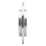 Dynamic Friction 2005-2008 Ford Escape Rear Left Drilled Silver Brake Rotor by Dynamic Friction Company 621-54194L