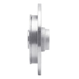 Dynamic Friction 1987-1994 Mazda 323 Rear Right Drilled Silver Brake Rotor by Dynamic Friction Company 621-56001R