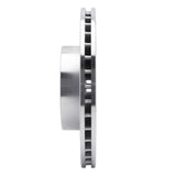 Dynamic Friction 1998-2002 Ford Crown Victoria Front Left Drilled Silver Brake Rotor by Dynamic Friction Company 621-56016L