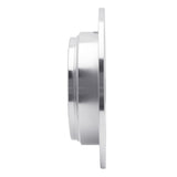 Dynamic Friction 2002-2004 Honda Odyssey Rear Right Drilled Silver Brake Rotor by Dynamic Friction Company 621-59047R