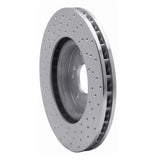 Dynamic Friction 1994-2002 Mercedes-Benz E500 Left Front Drilled Silver Brake Rotor by Dynamic Friction Company 621-63029D