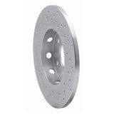Dynamic Friction 1997-1998 Mercedes-Benz C230 Front Right Drilled Silver Brake Rotor by Dynamic Friction Company 621-63036R