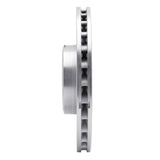 Dynamic Friction 2012-2020 Mercedes-Benz SLC300 Front Drilled Silver Brake Rotor by Dynamic Friction Company 621-63098
