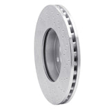 Dynamic Friction 2012-2017 Mercedes-Benz A180 (Mexico) Front Drilled Silver Brake Rotor by Dynamic Friction Company 621-63120