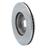 Dynamic Friction 2007-2009 Mercedes-Benz GL320 Front Right Drilled Silver Brake Rotor by Dynamic Friction Company 621-63136R