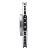 Dynamic Friction 2013-2019 Mercedes-Benz GL350 Front Left Drilled Silver Brake Rotor by Dynamic Friction Company 621-63146L