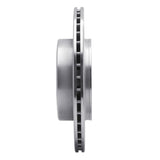 Dynamic Friction 2002-2010 Saab 9-5 Rear Right Drilled Silver Brake Rotor by Dynamic Friction Company 621-65014R