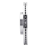 Dynamic Friction 2007-2013 Nissan Altima Front Right Drilled Silver Brake Rotor by Dynamic Friction Company 621-67057R