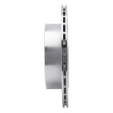 Dynamic Friction 1993-2001 Infiniti J30 Rear Left Drilled Silver Brake Rotor by Dynamic Friction Company 621-68004L