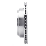 Dynamic Friction 2000-2006 Mitsubishi Montero Rear Right Drilled Silver Brake Rotor by Dynamic Friction Company 621-72058R
