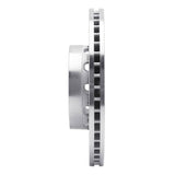 Dynamic Friction 1990-1997 Audi S4 Front Left Drilled Silver Brake Rotor by Dynamic Friction Company 621-73014L