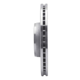 Dynamic Friction 2005-2011 Audi A6 FWD Front Right Drilled Silver Brake Rotor by Dynamic Friction Company 621-73047R
