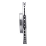 Dynamic Friction 2005-2022 Audi A3 Front Right Drilled Silver Brake Rotor by Dynamic Friction Company 621-74053R